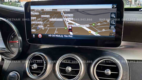 Màn hình DVD Android xe Mercedes C Class W205 (C200/ C250/ C300) 2015 - nay | Màn hình nguyên khối Flycar